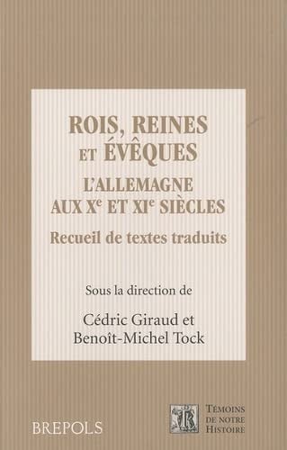 ROIS REINES ET EVEQUES L'ALLEMAGNE AUX XE ET XIE SIECLES, de TOCK B-M | portada del libro