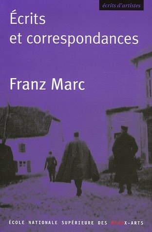 CRITS ET CORRESPONDANCES, de Franz Marc | portada del libro
