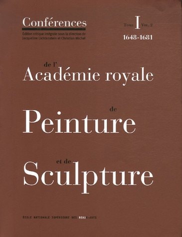 1-V2 CONFERENCES DE L'ACADEMIE ROYALE D, de Jacqueline Lichtenstein | portada del libro