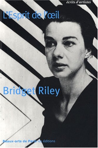 'ESPRIT DE L'OEIL, de Bridget Riley | portada del libro