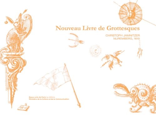 OUVEAU LIVRE DE GROTESQUES, de Christoph Jamnitzer | portada del libro