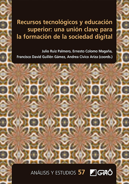 RECURSOS TECNOLOGICOS Y EDUCACION SUPERIOR: UNA UNION CLAVE, de AGUILAR CUESTA | portada del libro
