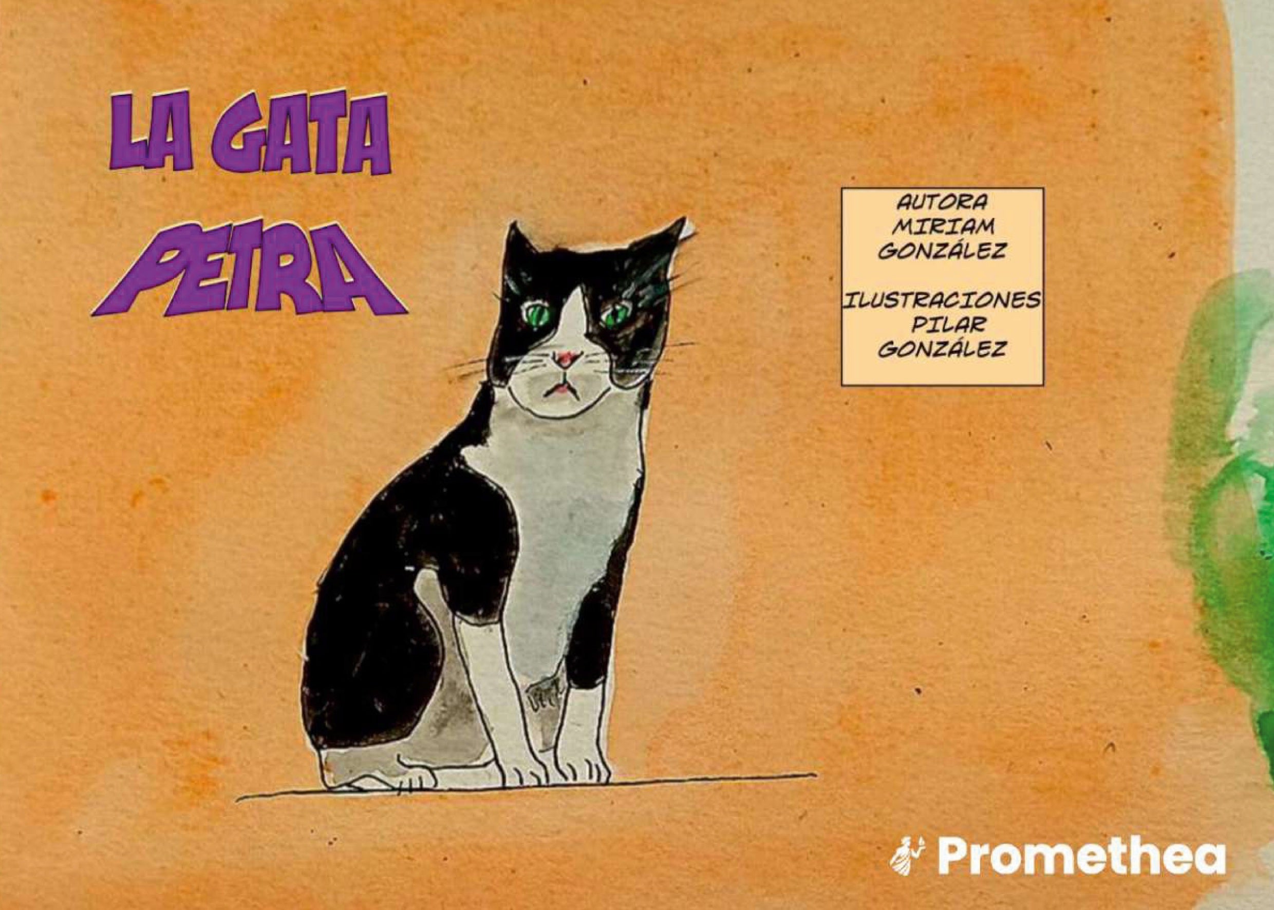 La gata Petra, de Miriam González | portada del libro