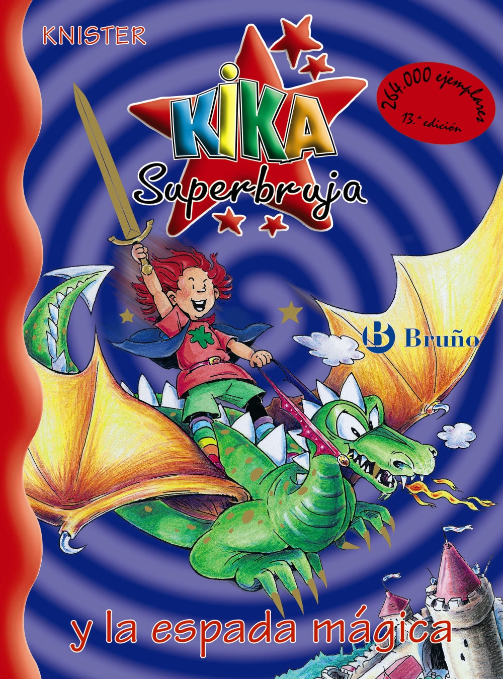 Kika Superbruja y la espada mágica, de KNISTER | portada del libro