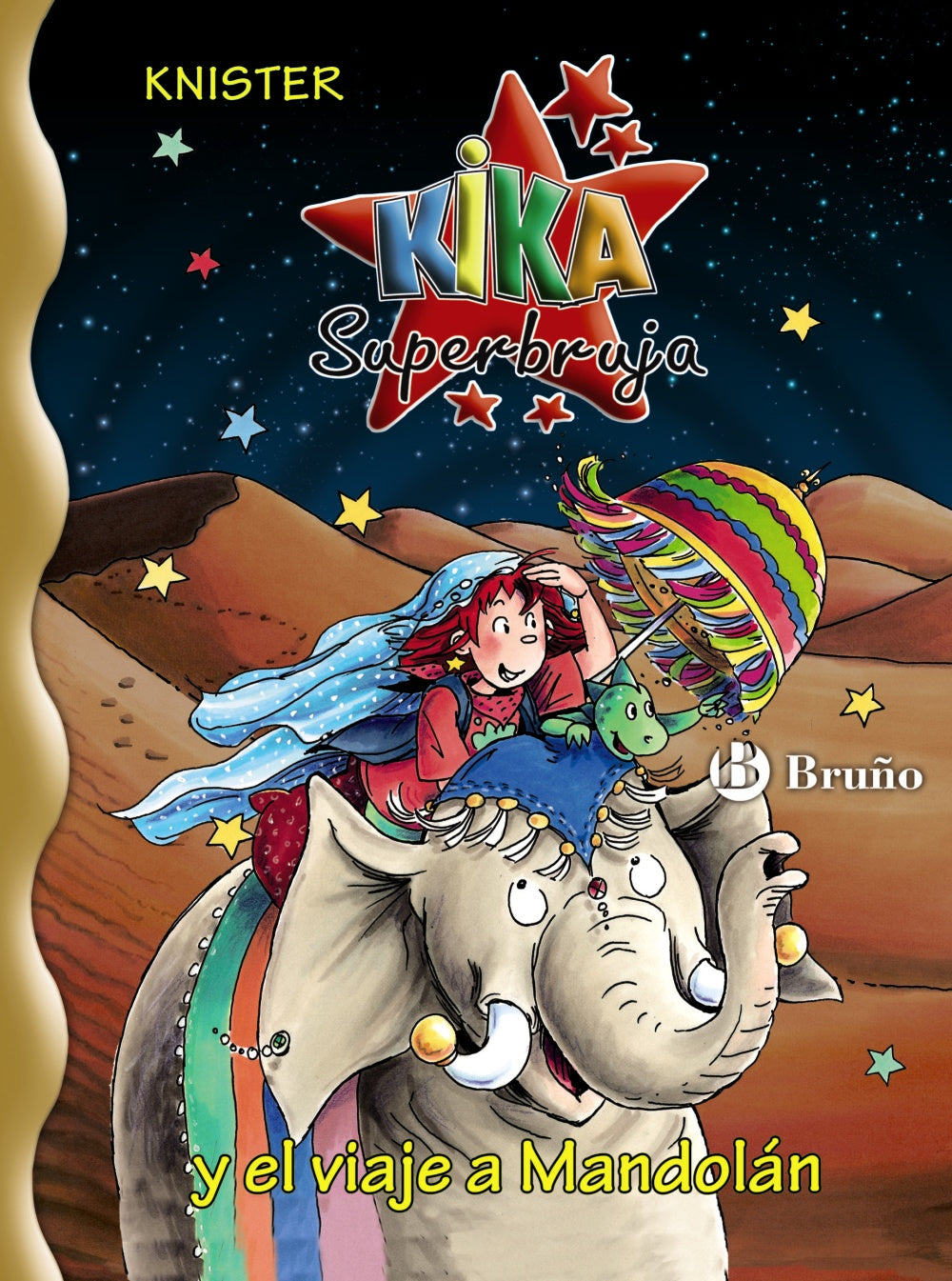 Kika Superbruja y el viaje a Mandolán, de KNISTER | portada del libro