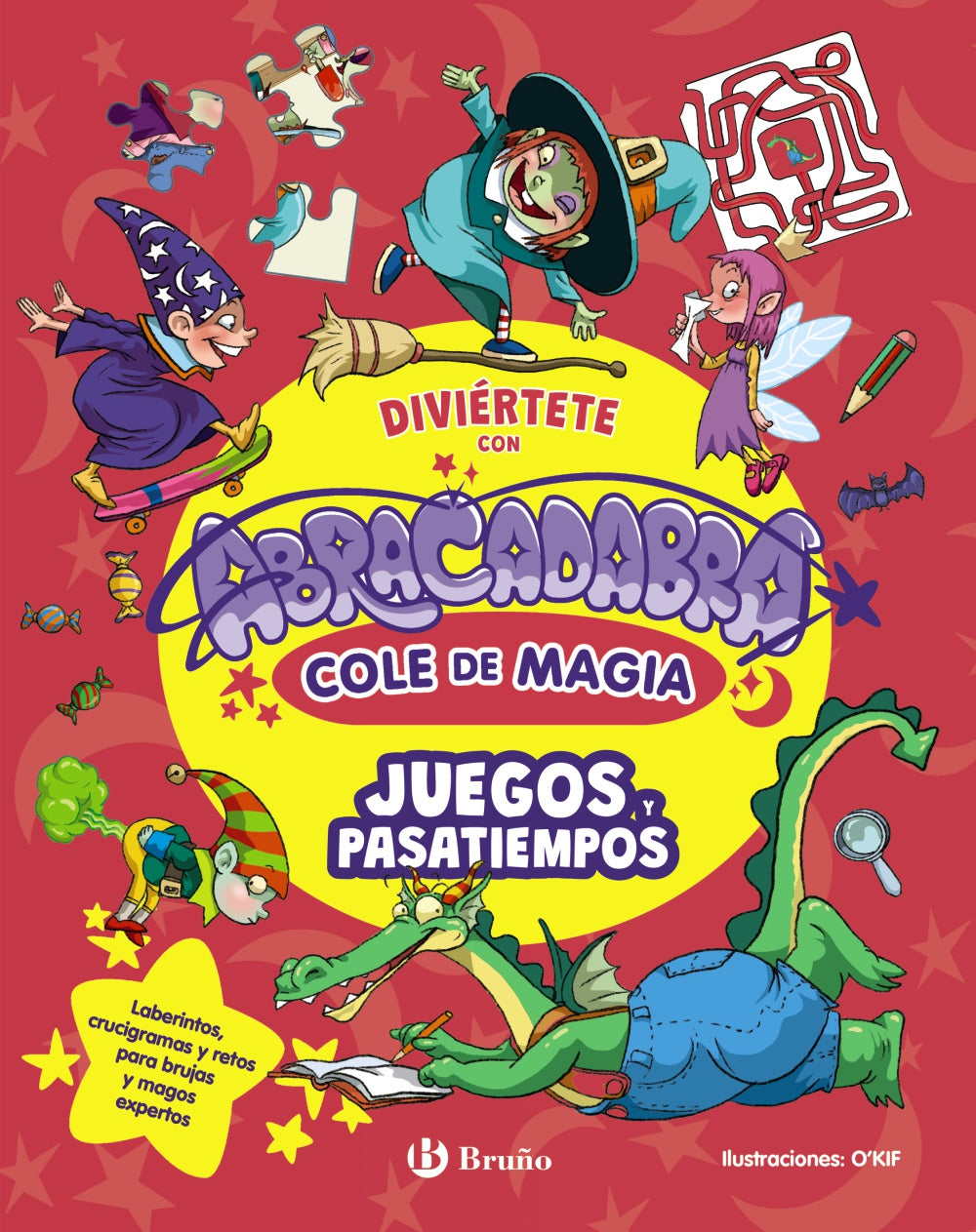 Diviértete con Abracadabra, Cole de Magia. Juegos y pasatiempos, de Fernández, Bárbara | portada del libro