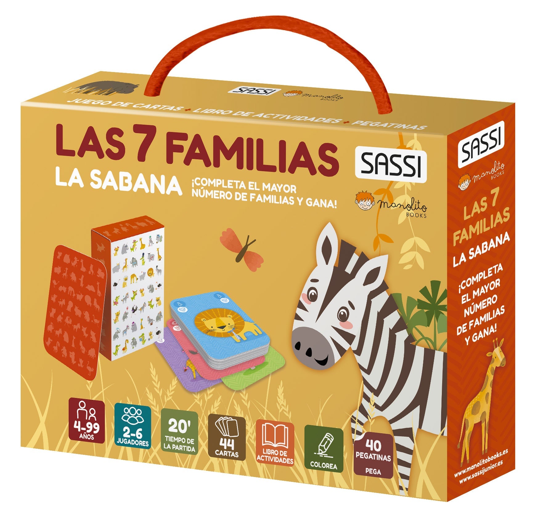 LAS 7 FAMILIAS LA SABANA, de A BORGO | portada del libro