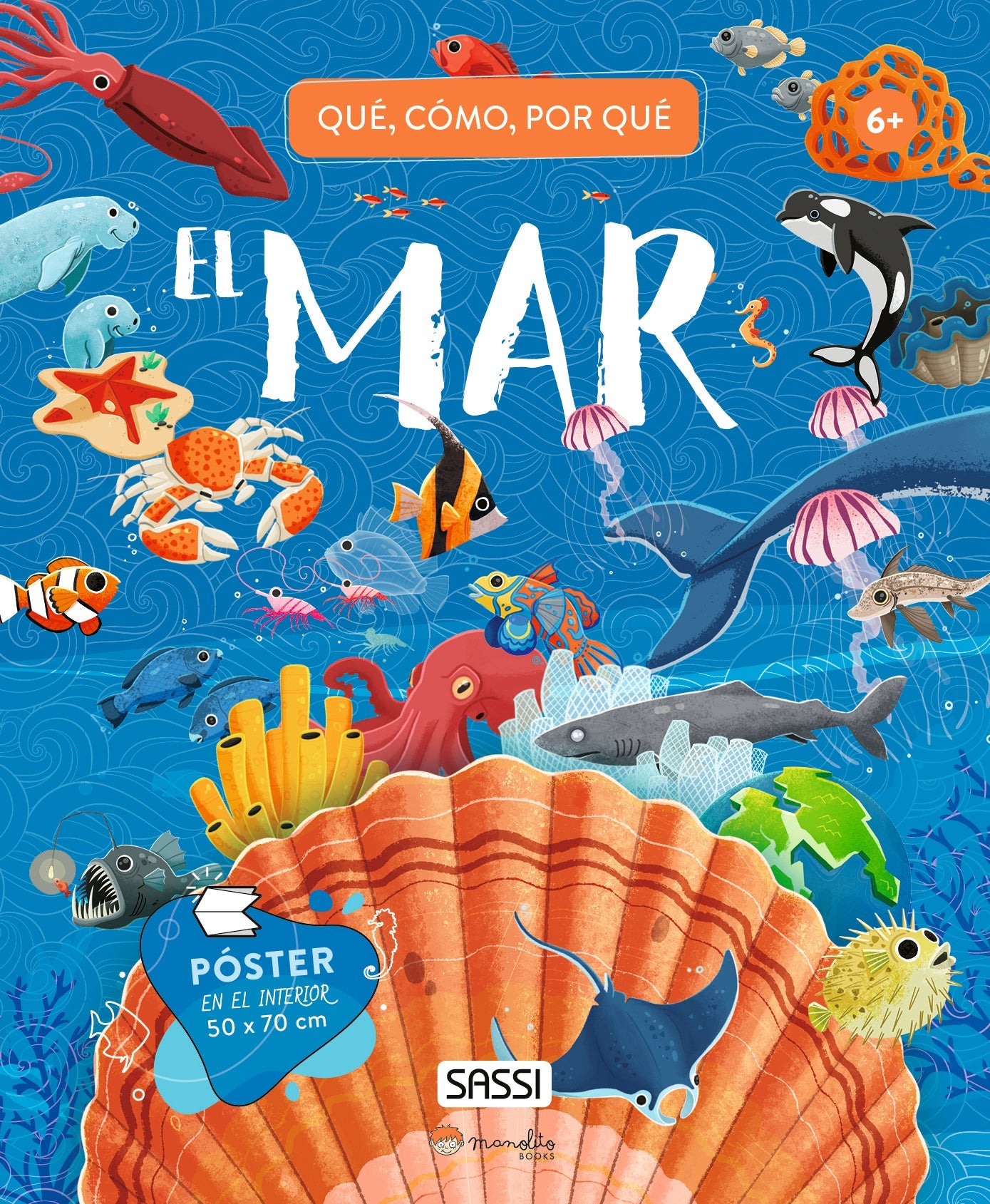 EL MAR CUANDO COMO POR QUE, de A.BORGO#E.LORENZI#G. ALFONSI#G. PESAVENT | portada del libro