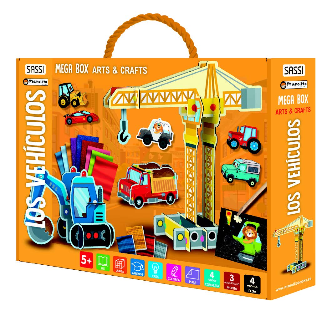 VEHICULOS MEGA BOX | portada del libro