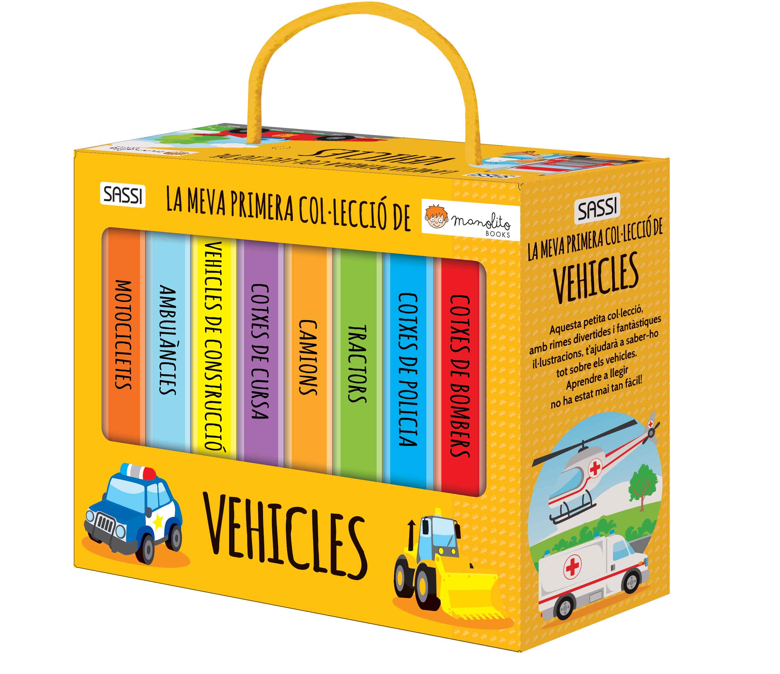 ELS VEHICLES MI PRIMERA BIBLIOTECA EDIC, de S. MILLER | portada del libro
