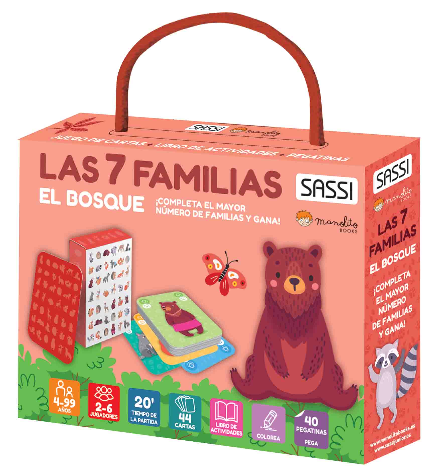 LAS 7 FAMILIAS EL BOSQUE, de M GAULE | portada del libro