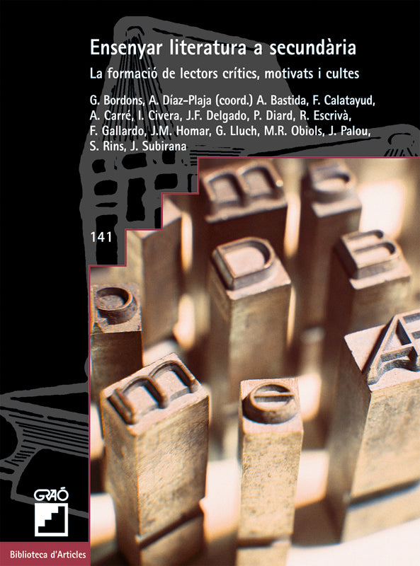 Ensenyar literatura a secundària, de Bordons de Porrata-Doria | portada del libro