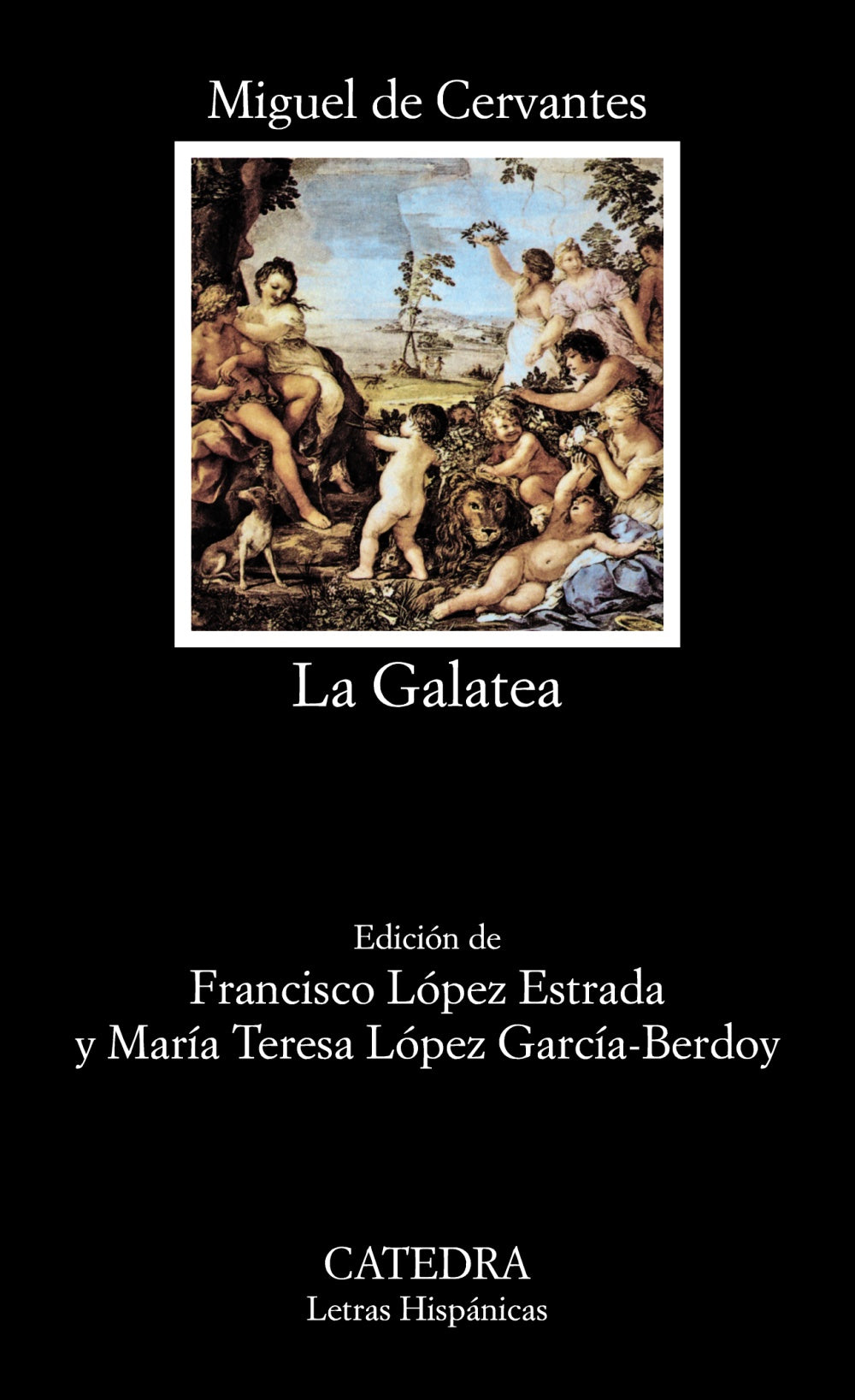 La Galatea, de Cervantes, Miguel de | portada del libro
