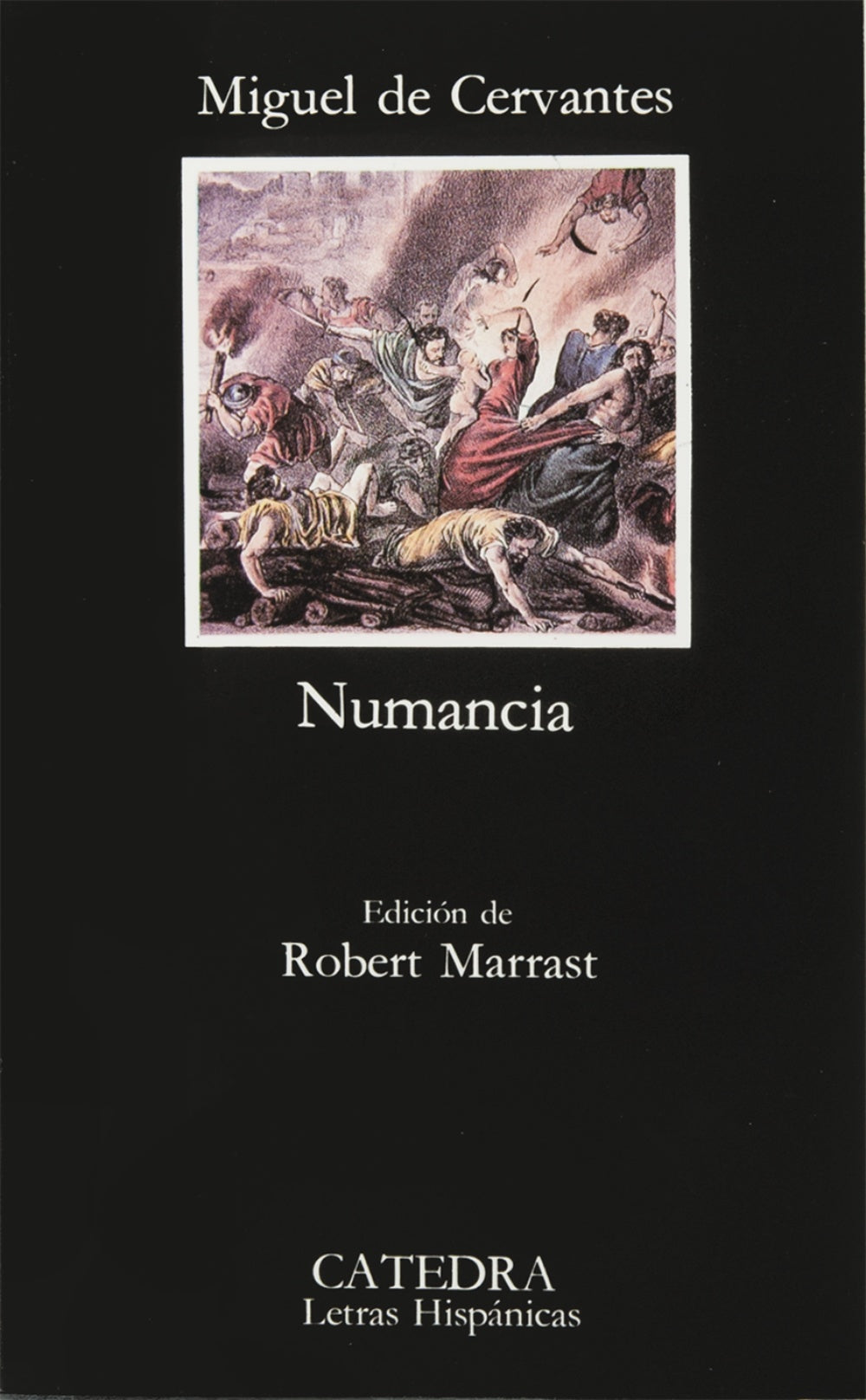 El cerco de Numancia, de Cervantes, Miguel de | portada del libro