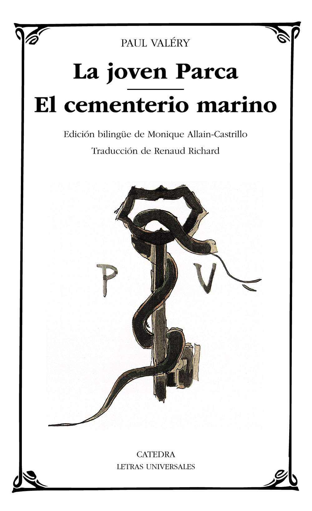 La joven Parca; El cementerio marino, de Valéry, Paul | portada del libro
