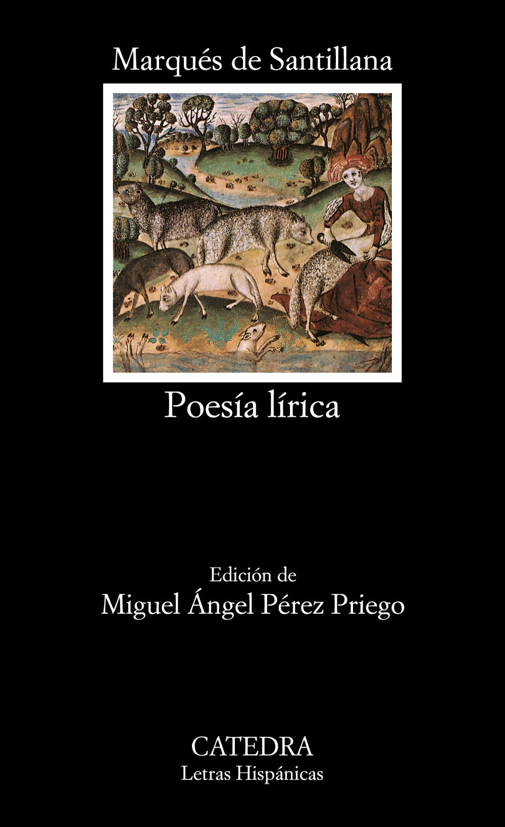 Poesía lírica, de Santillana, Marqués de | portada del libro