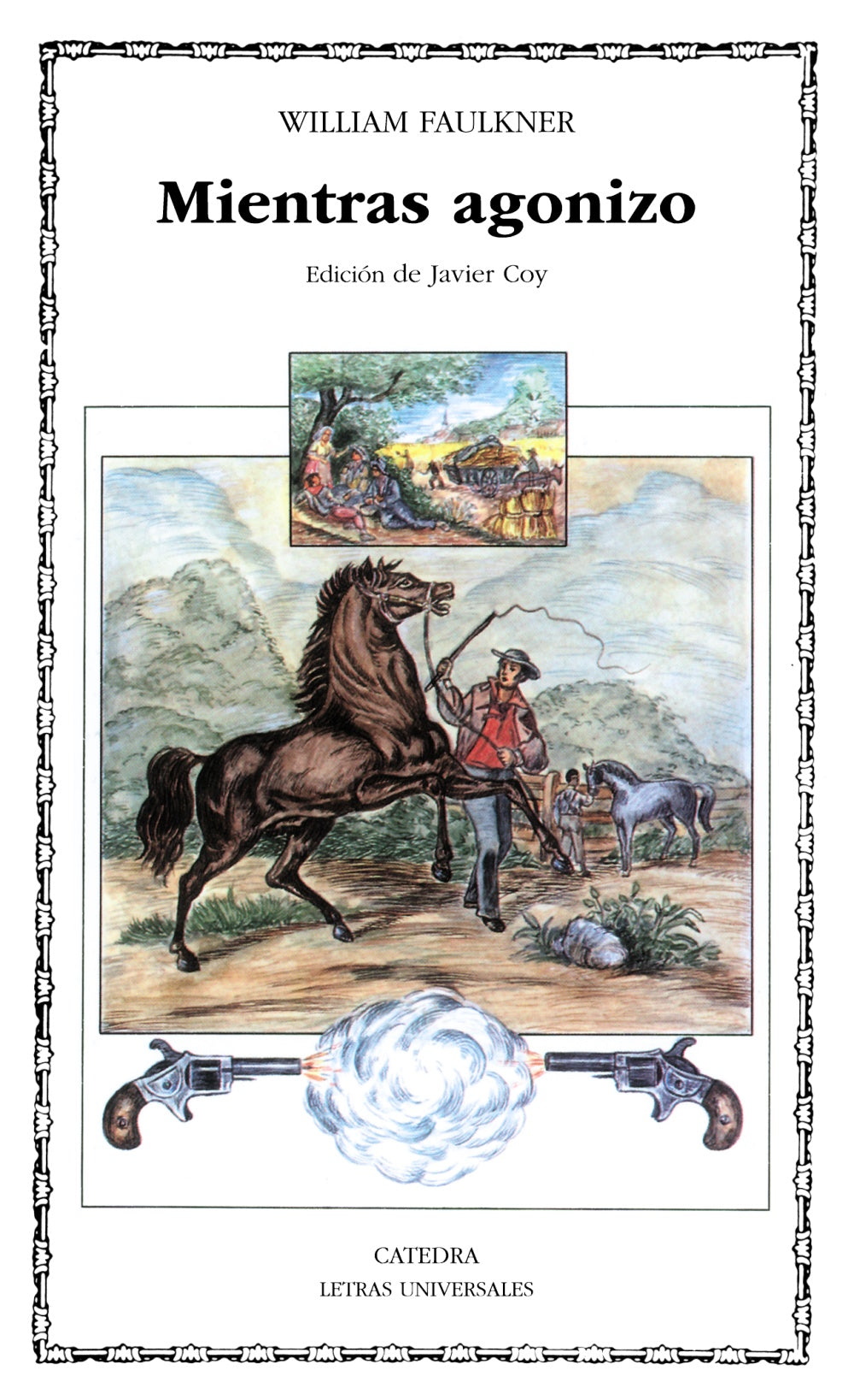 Mientras agonizo, de Faulkner, William | portada del libro