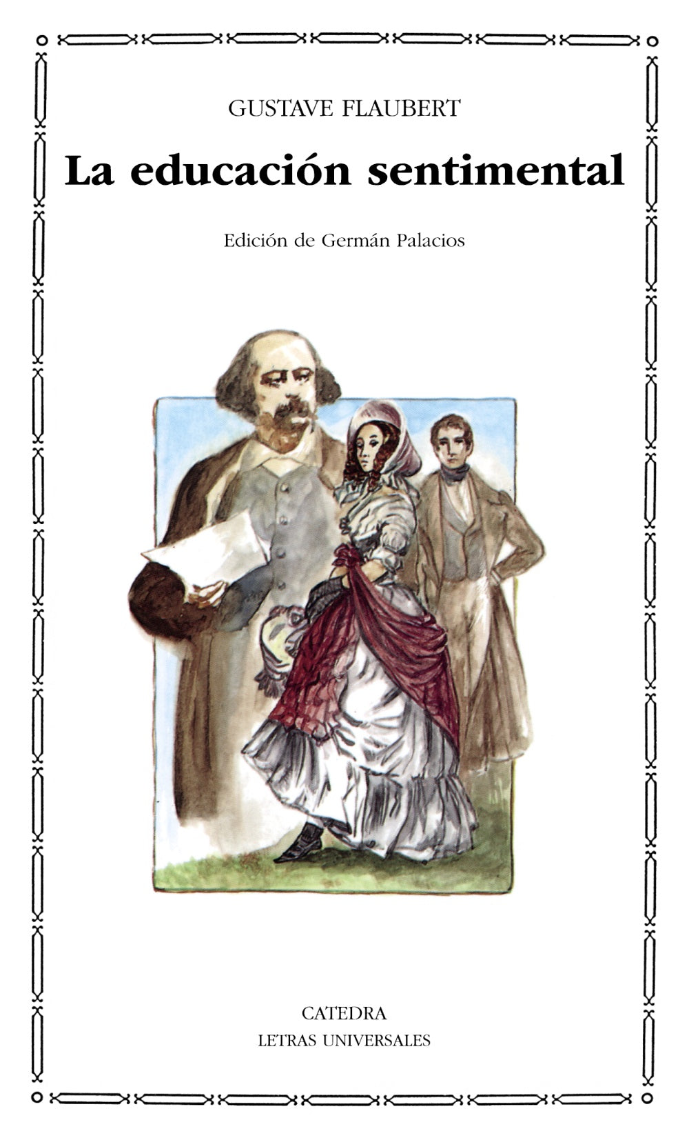 La educación sentimental, de Flaubert, Gustave | portada del libro