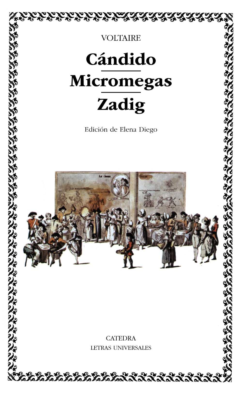 Cándido; Micromegas; Zadig, de Voltaire | portada del libro