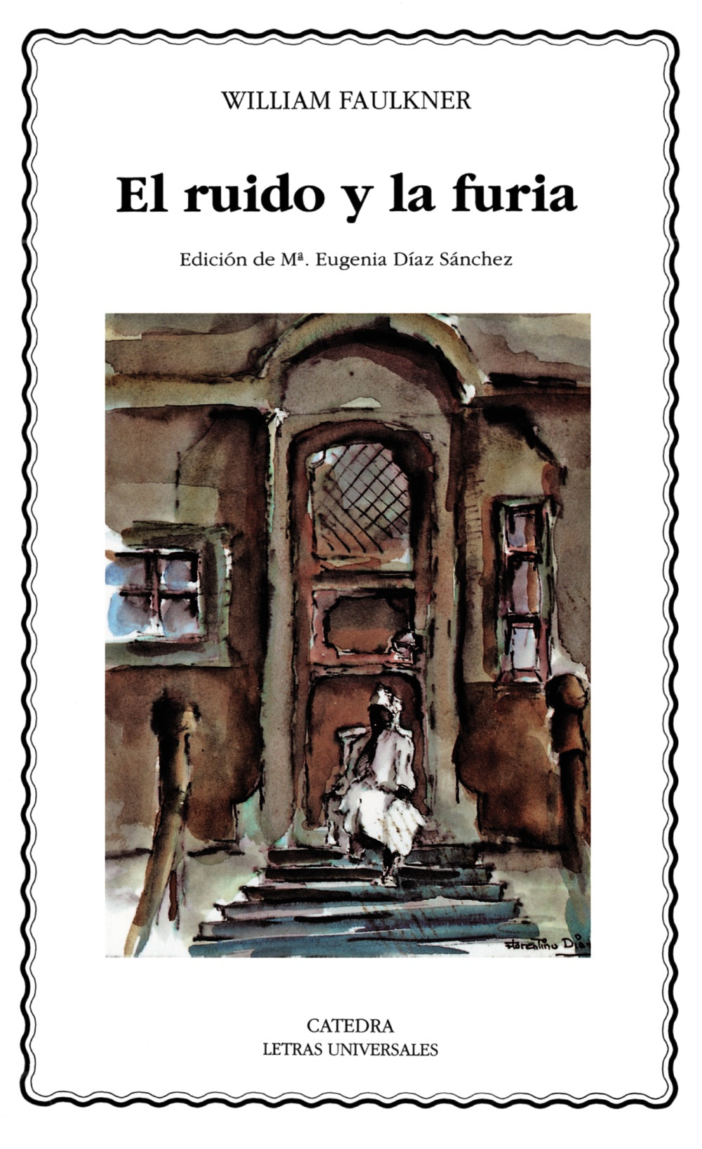 El ruido y la furia, de Faulkner, William | portada del libro