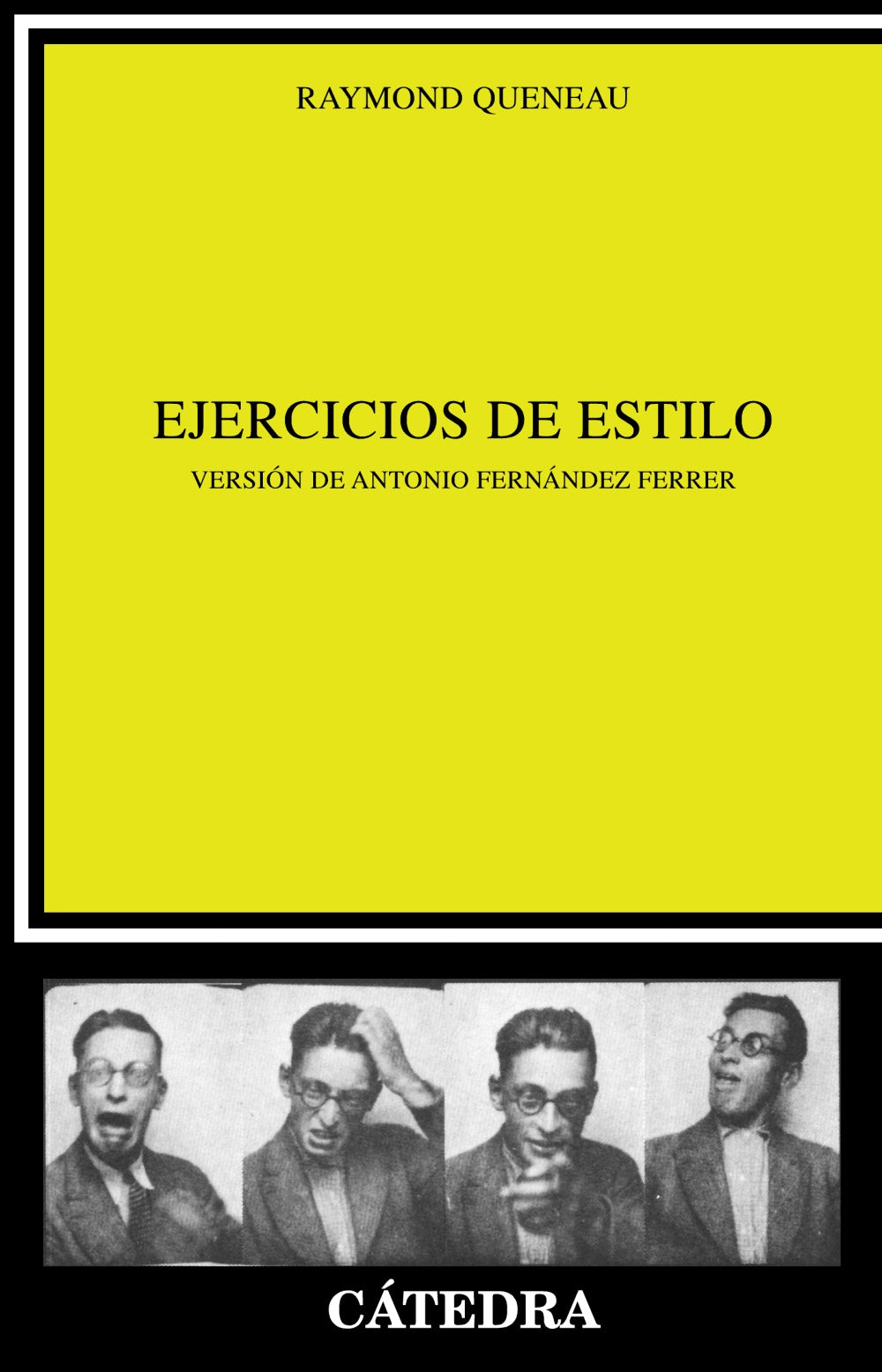 Ejercicios de estilo, de Queneau, Raymond | portada del libro