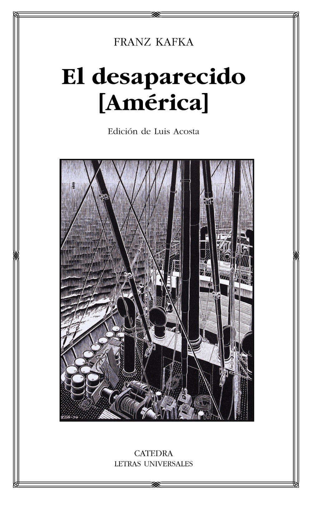 El desaparecido (América), de Kafka, Franz | portada del libro