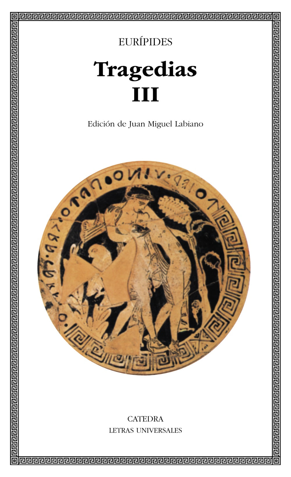 Tragedias, III, de Eurípides | portada del libro