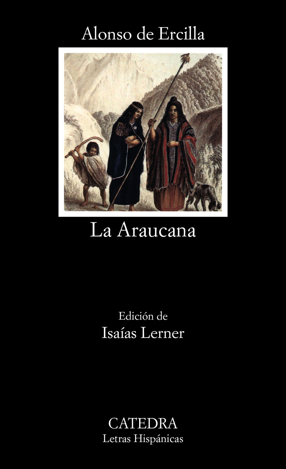 La Araucana, de Ercilla, Alonso de | portada del libro