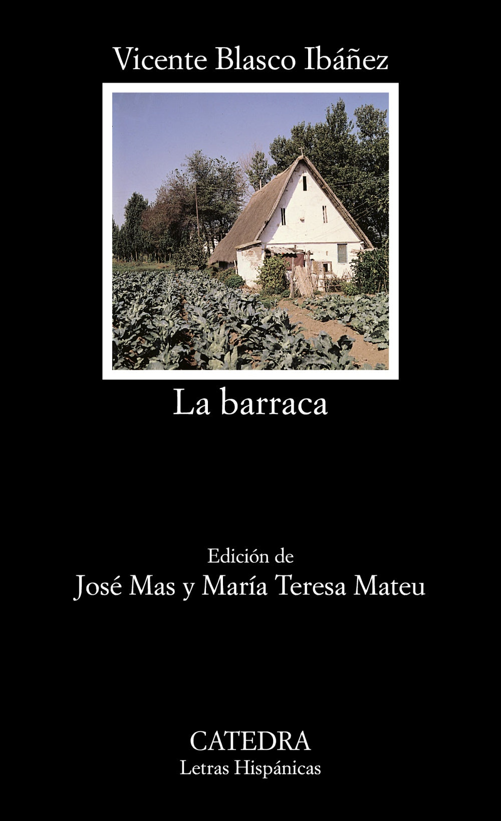 La barraca, de Blasco Ibáñez, Vicente | portada del libro