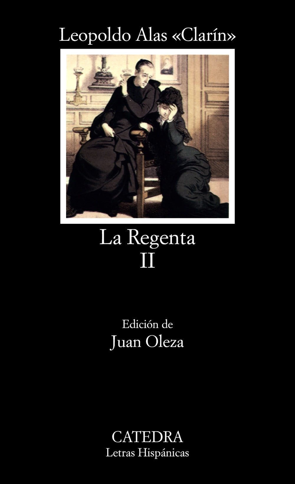 La Regenta, II, de «Clarín», Leopoldo Alas | portada del libro