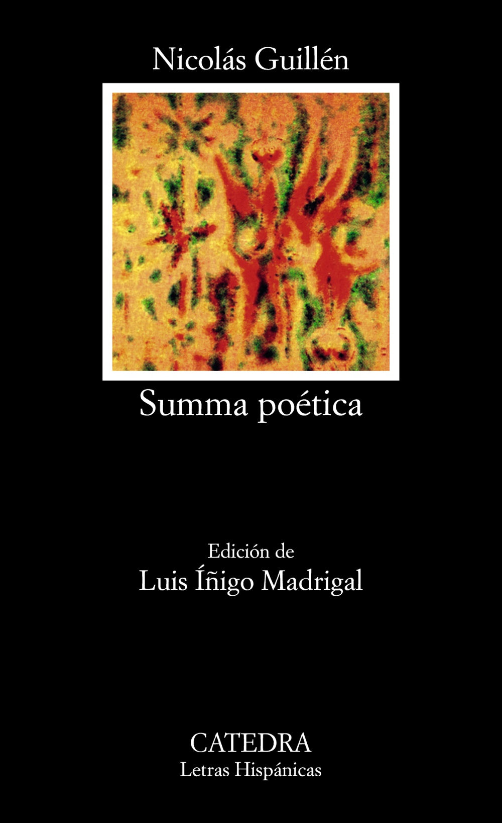 Summa poética, de Guillén, Nicolás | portada del libro