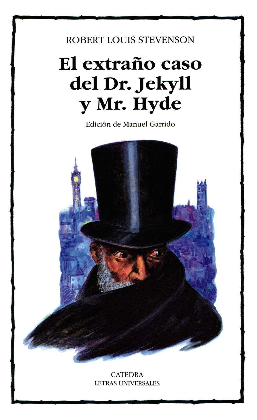 El extraño caso del Dr. Jekyll y Mr. Hyde, de Stevenson, Robert Louis | portada del libro