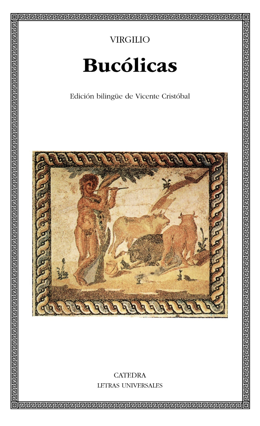 Bucólicas, de Virgilio | portada del libro