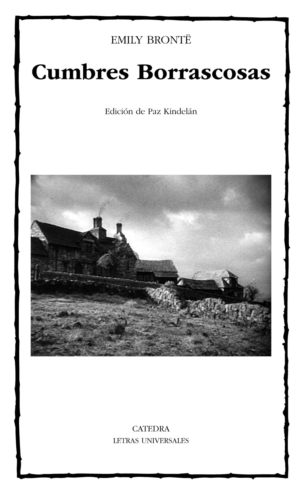 Cumbres Borrascosas, de Brontë, Emily | portada del libro