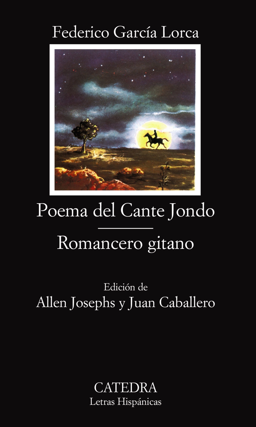 Poema del Cante Jondo; Romancero gitano, de García Lorca, Federico | portada del libro