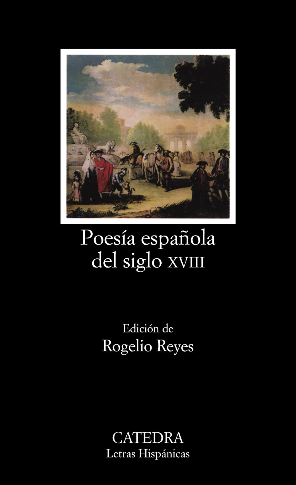 Poesía española del siglo XVIII, de Varios Autores | portada del libro
