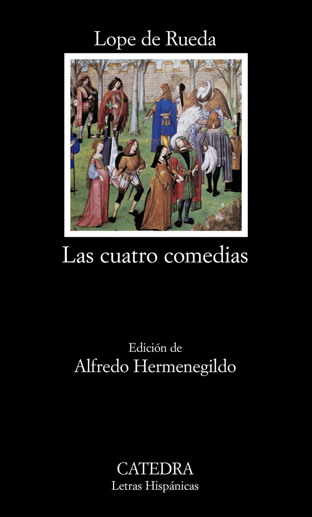 Las cuatro comedias, de Rueda, Lope de | portada del libro