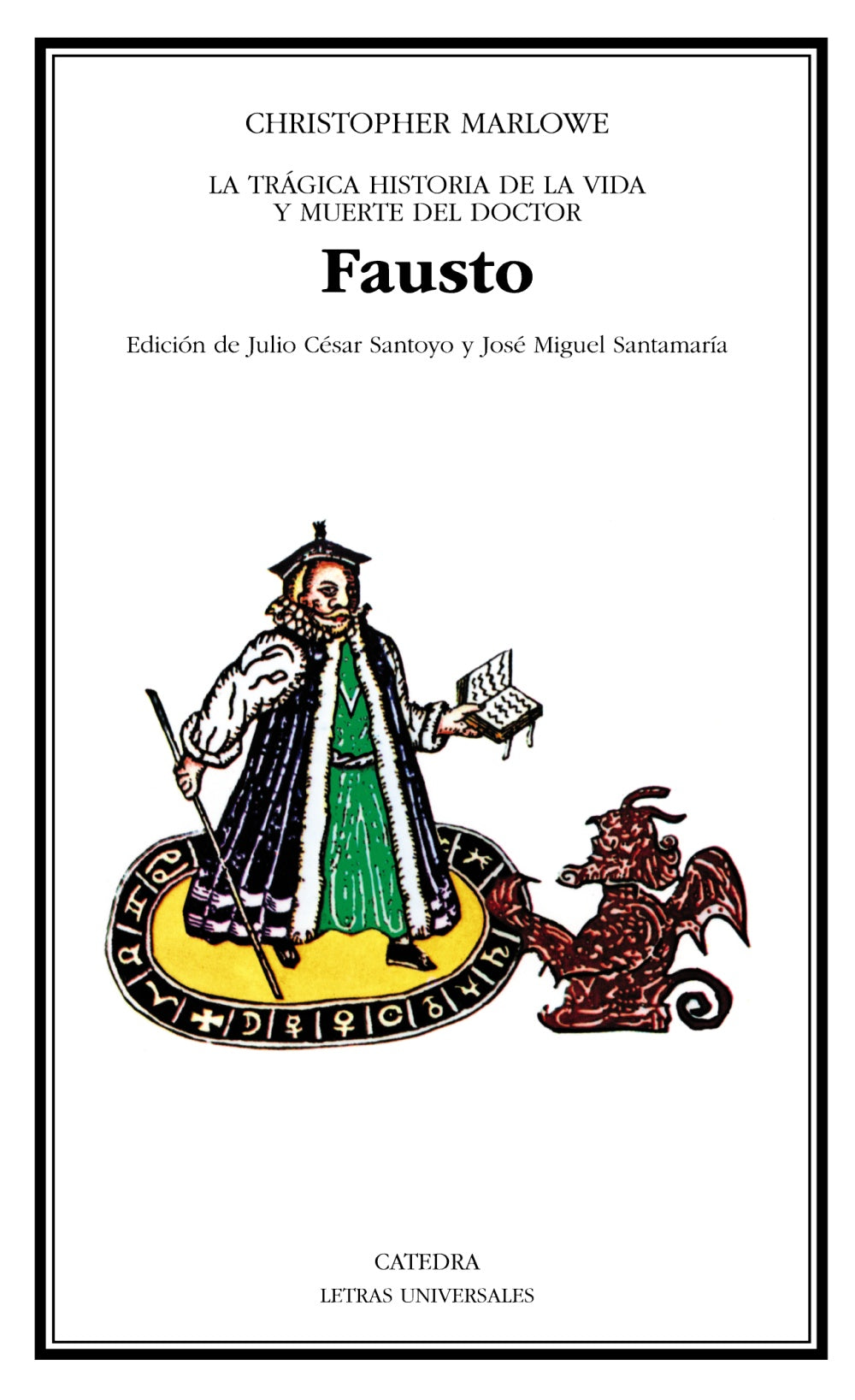 Fausto, de Marlowe, Christopher | portada del libro