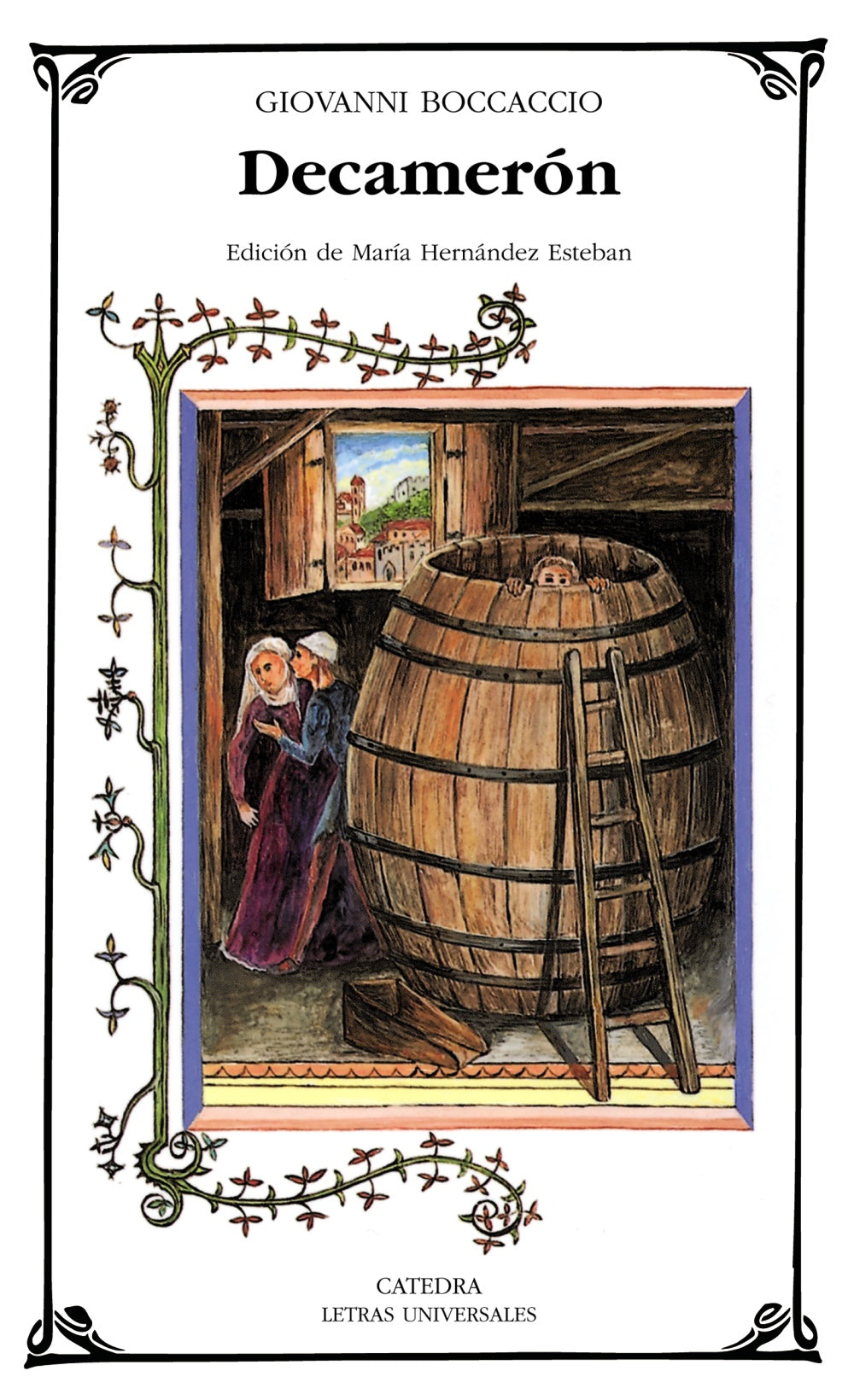 Decamerón, de Boccaccio, Giovanni | portada del libro