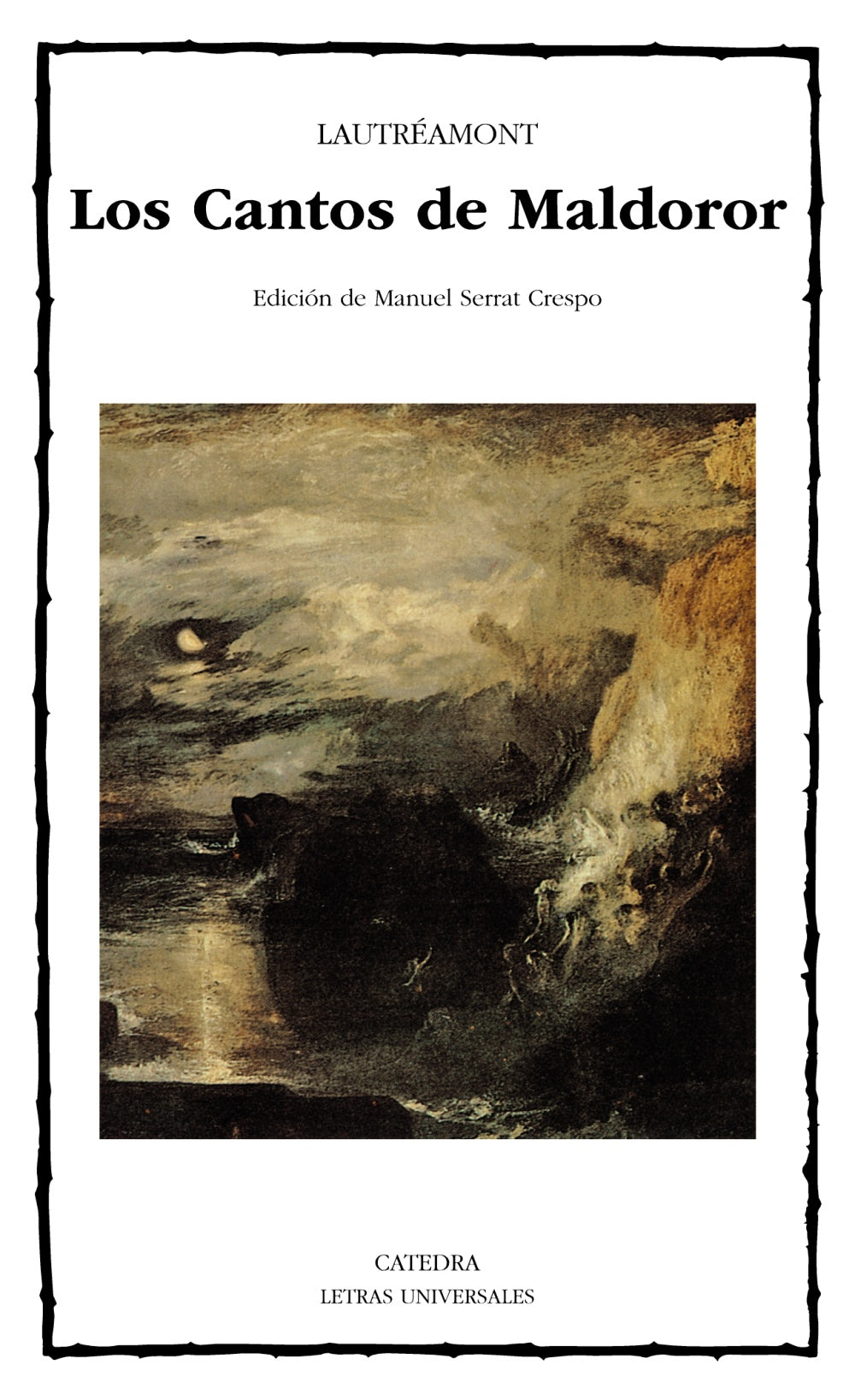 Los Cantos de Maldoror, de Ducasse, Isidore | portada del libro