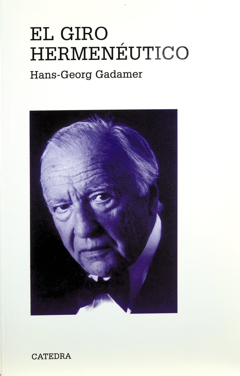El giro hermenéutico, de Gadamer, Hans George | portada del libro