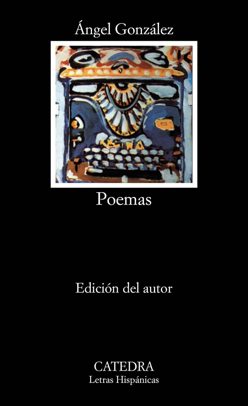 Poemas, de González, Ángel | portada del libro
