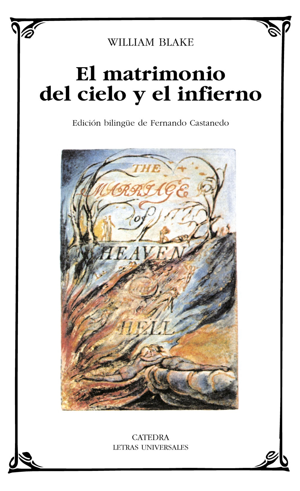 El matrimonio del cielo y el infierno, de Blake, William | portada del libro