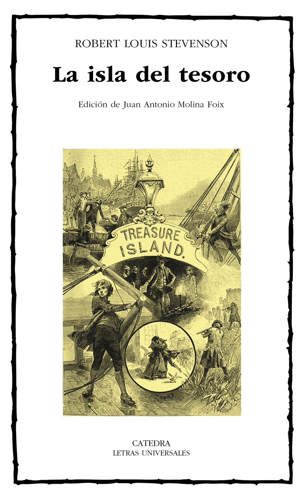 La isla del tesoro, de Stevenson, Robert Louis | portada del libro