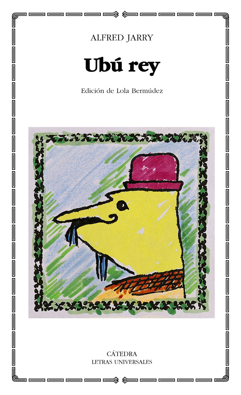 Ubú rey, de Jarry, Alfred | portada del libro