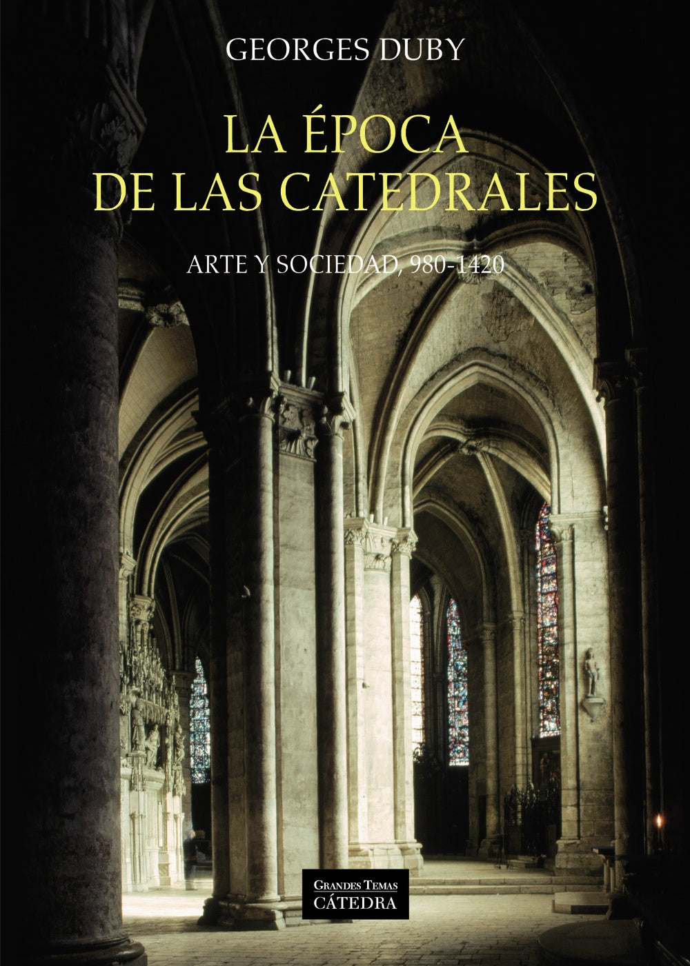La época de las catedrales, de Duby, Georges | portada del libro
