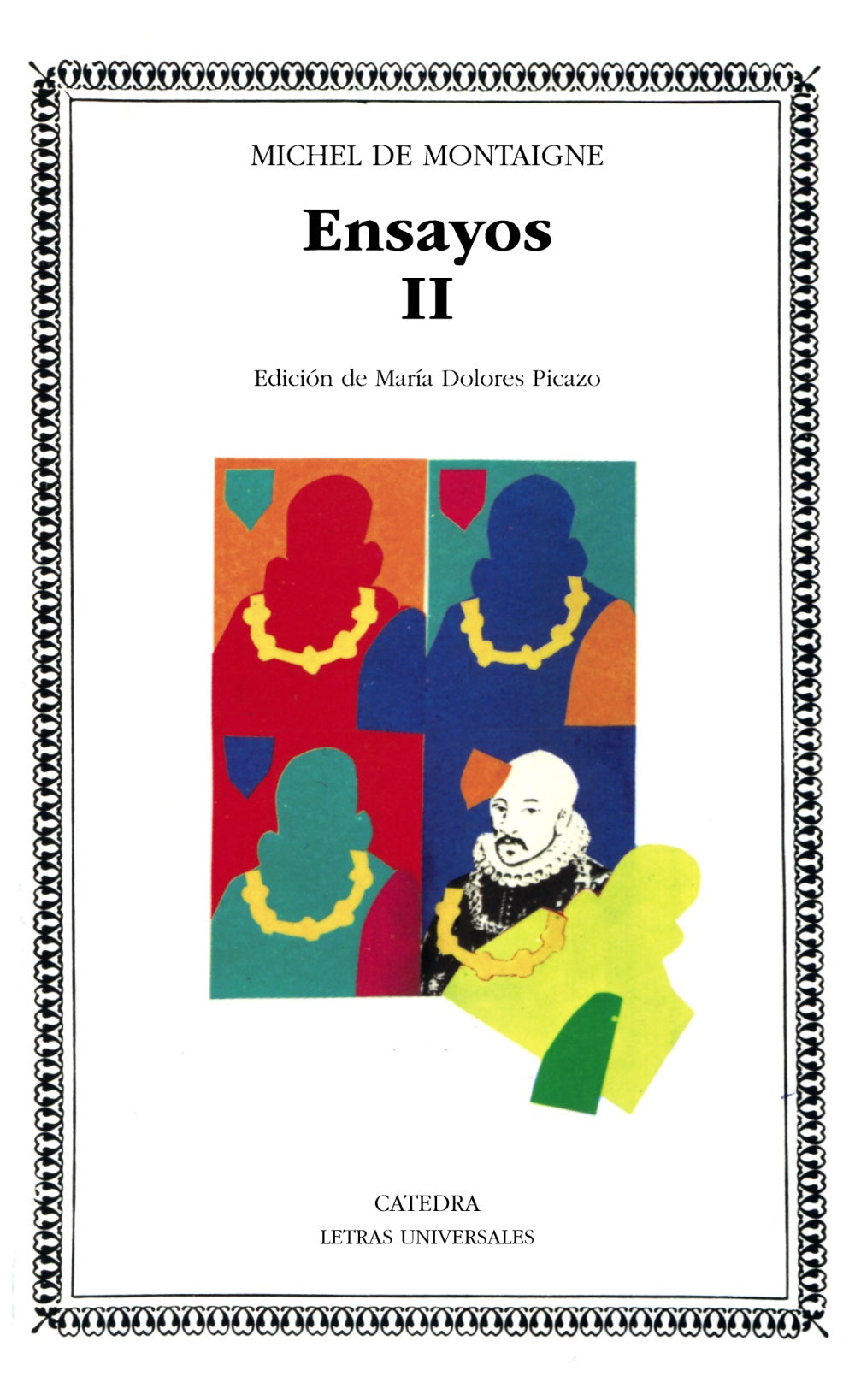 Ensayos, II, de Montaigne, Michel de | portada del libro