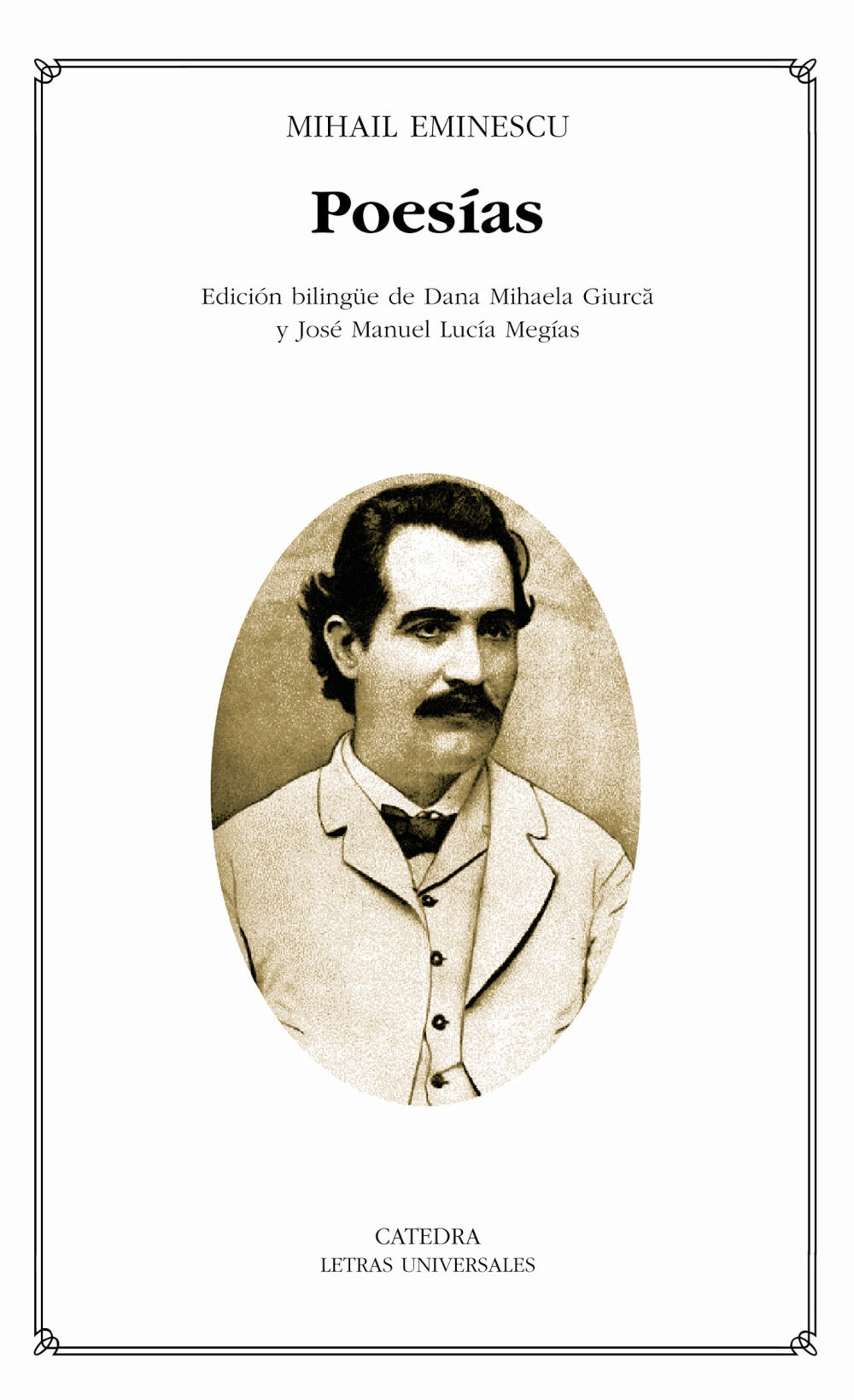 Poesías, de Eminescu, Mihail | portada del libro