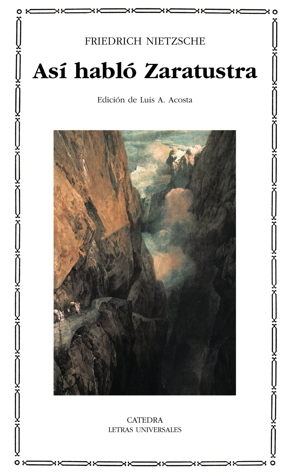 Así habló Zaratustra, de Nietzsche, Friedrich | portada del libro