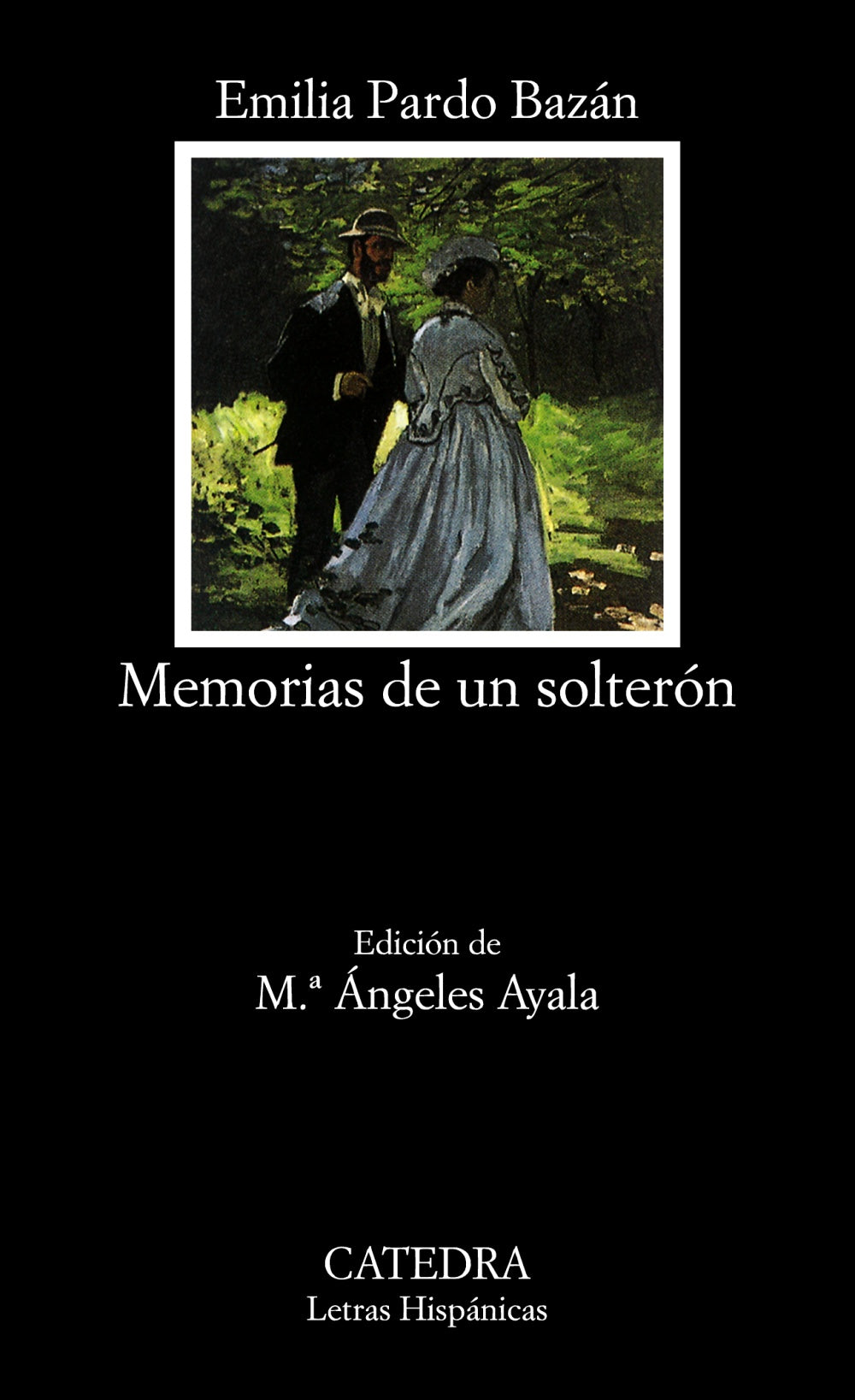 Memorias de un solterón, de Pardo Bazán, Emilia | portada del libro